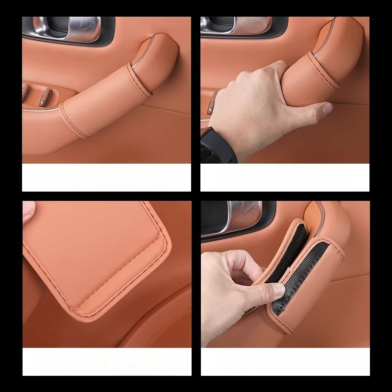 Car Door Handle Protector - Leather Protector Sleeve for 2024 Leapmotor