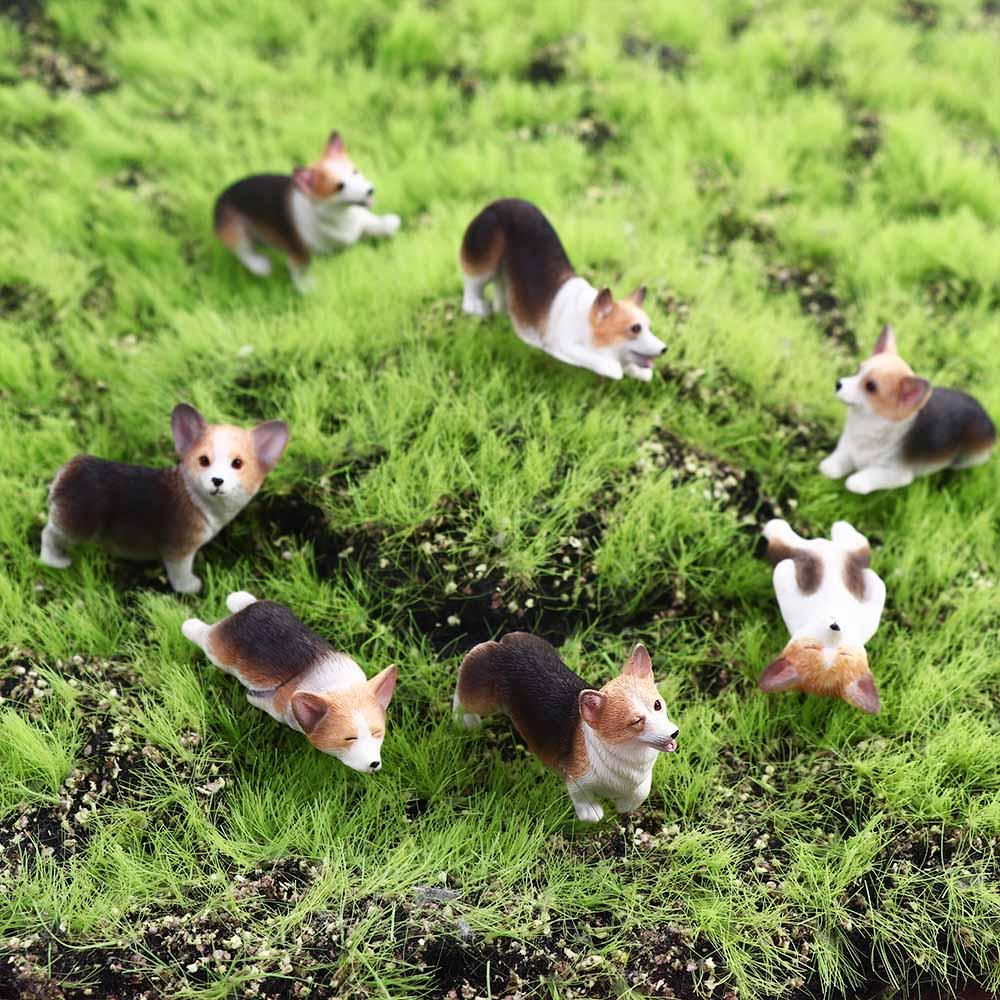 Cute Simulation Dog Miniature  - đánh giá và giá Car Accessories Oman