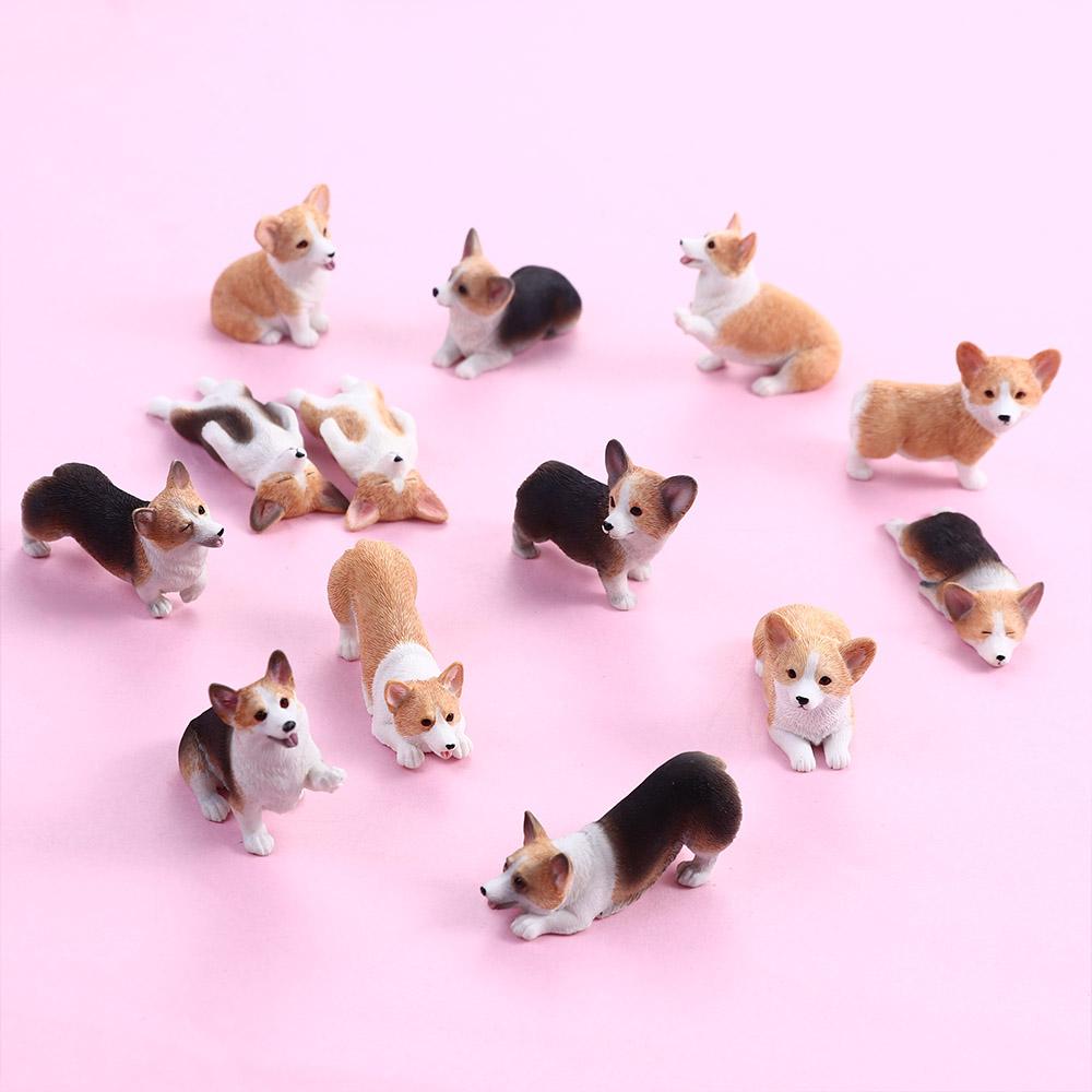 Cute Simulation Dog Miniature  - đánh giá và giá Car Accessories Oman