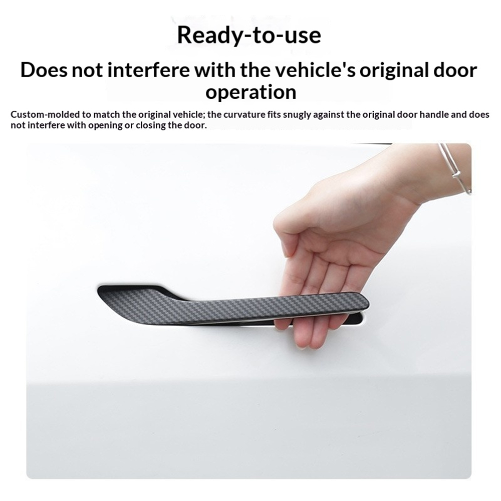 Carbon Fiber Car Door Handle W - đánh giá và giá Car Door Handle Protector