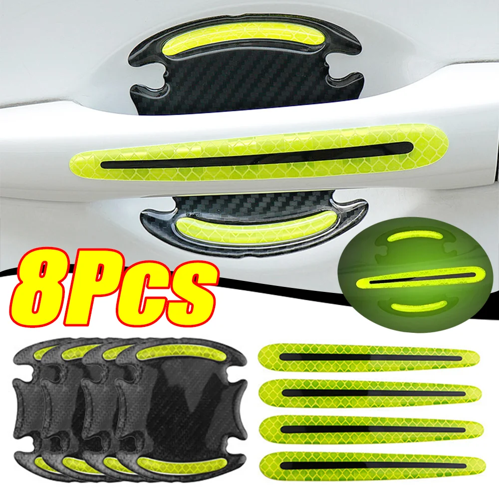 4/8PCS Car Door Reflective Sti - đánh giá và giá Car Door Handle Protector