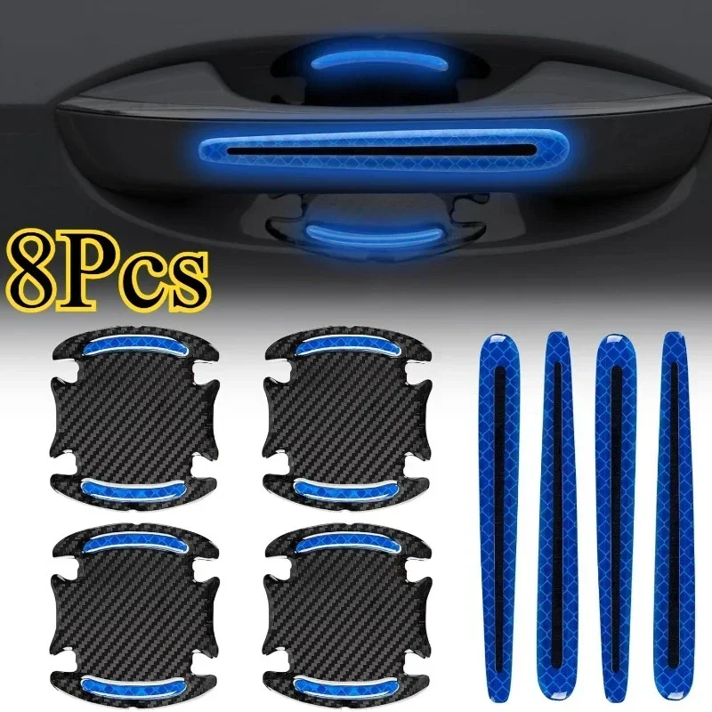 4/8PCS Car Door Reflective Sti - đánh giá và giá Car Door Handle Protector