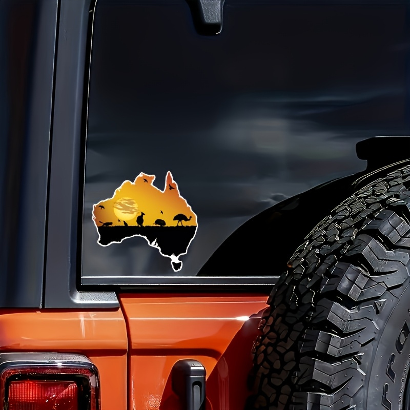 Australian flag and wildlife s - đánh giá và giá Car Accessories Australia